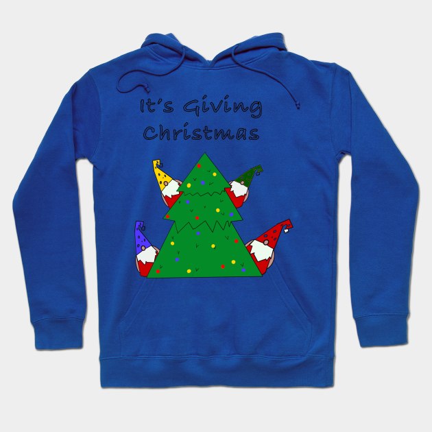 Gnome Christmas Hoodie by Stephanie Kennedy 